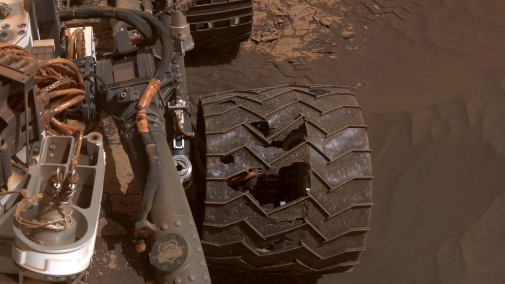 Los algoritmos de control de rueda de Marte cobran impulso