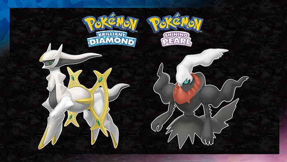 Consigue Arceus y Darkrai en Pokémon Diamante Brillante y Pokémon Perla Brillante