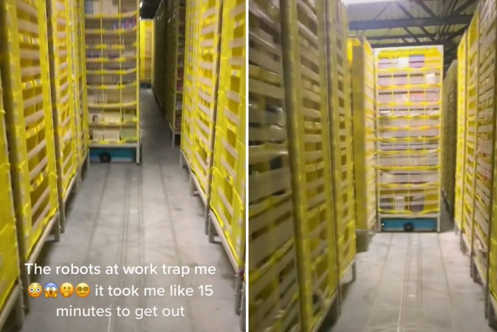Soy un trabajador de Amazon y "atrapado en un almacén por bots"