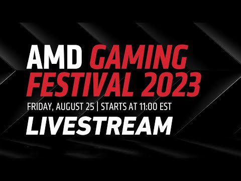Transmisión en vivo del Game Festival de AMD en la gamescom 2023