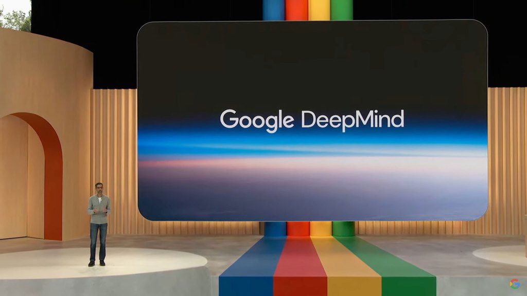 Google DeepMind se presentó en el escenario
