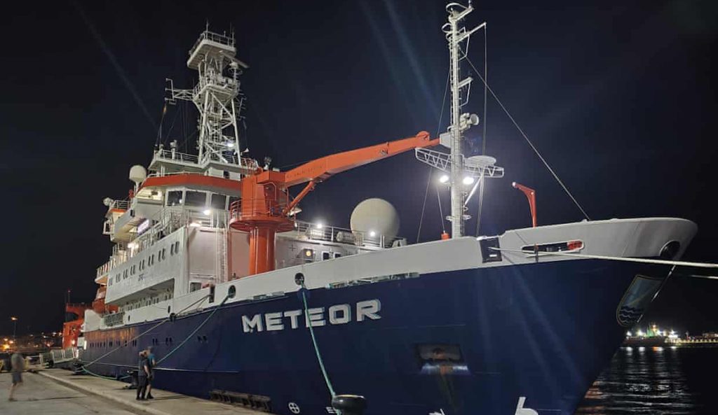 La expedición del Mediterráneo descubre volcanes submarinos y un barco hundido