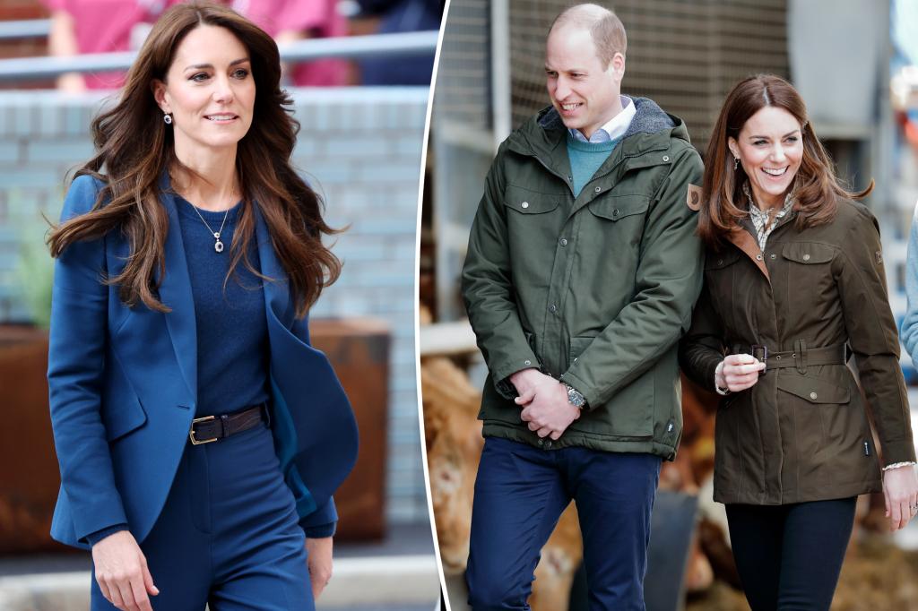 Según los informes, Kate Middleton visitó la tienda de la granja con el príncipe William en medio de su ausencia.