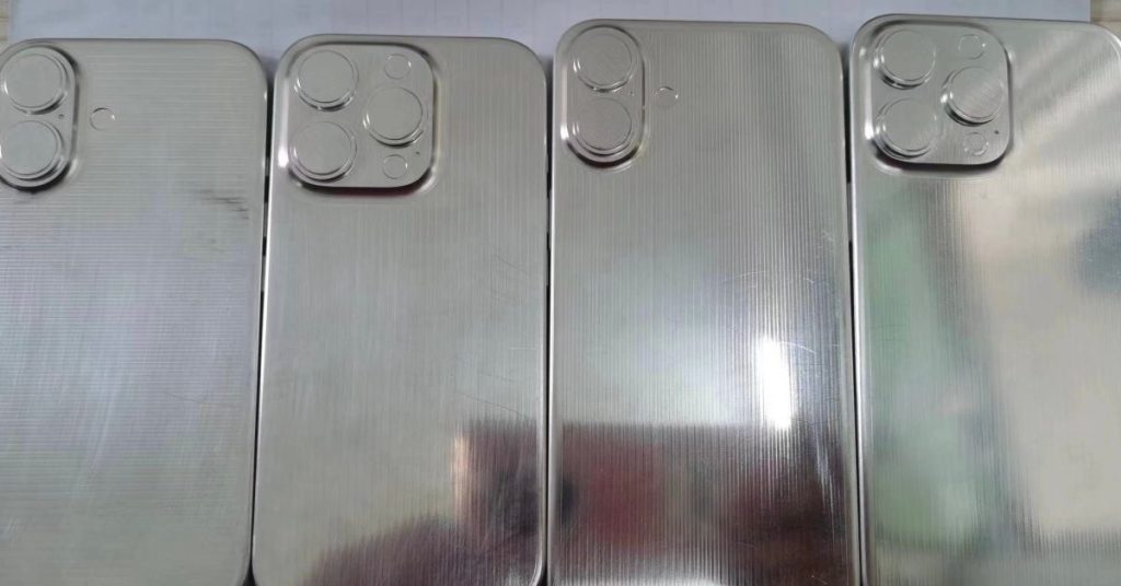 Los diseños del iPhone 16 y iPhone 16 Pro se destacan en imágenes de la nueva unidad fantasma