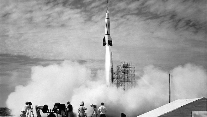 En julio de 1950 comenzó un nuevo capítulo en los vuelos espaciales con el lanzamiento del primer cohete desde Cabo Cañaveral: el Bumper 8.