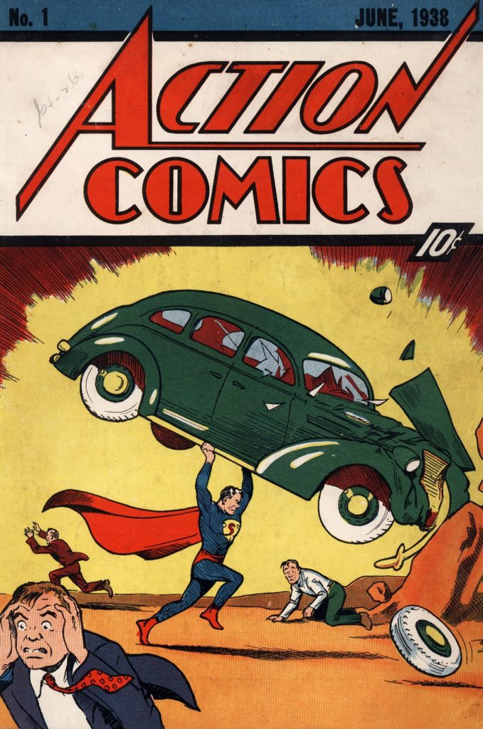 La primera aparición de Superman se vendió por 6 millones de dólares, convirtiéndose en la tira cómica más valiosa del mundo.