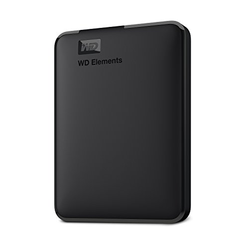 WD 4TB Elements, Disco duro externo portátil, USB 3.0, Negro