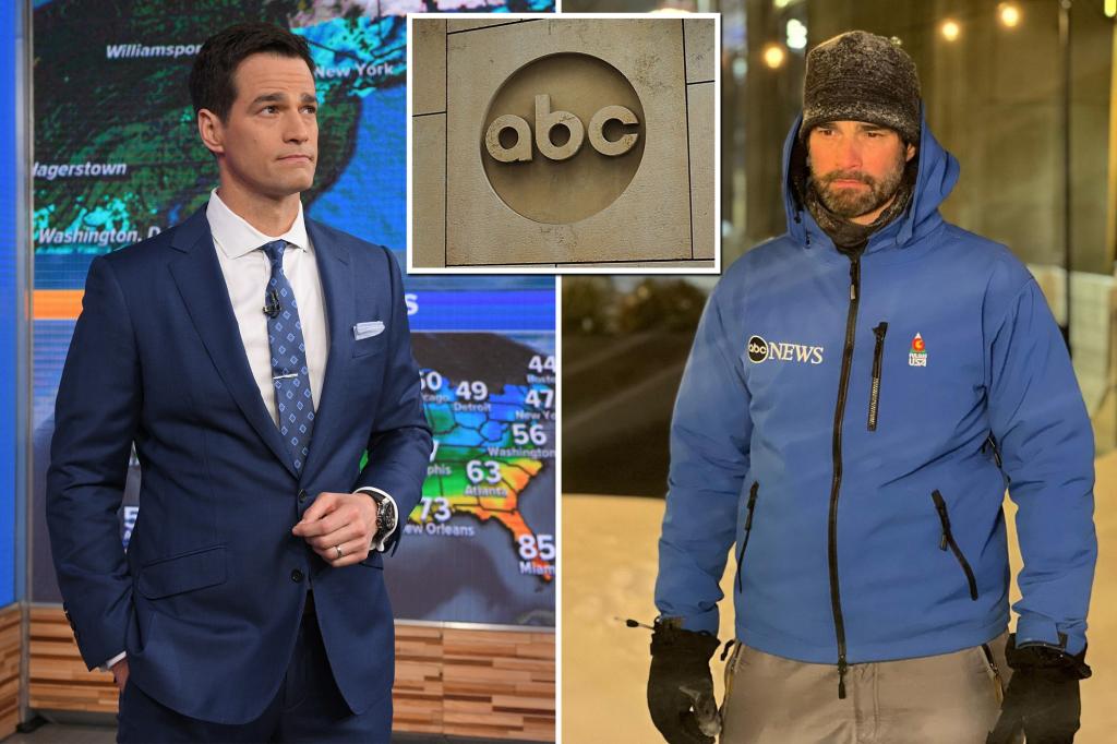 El meteorólogo de ABC News, Rob Marciano, despedido después de problemas de 'ira': fuentes