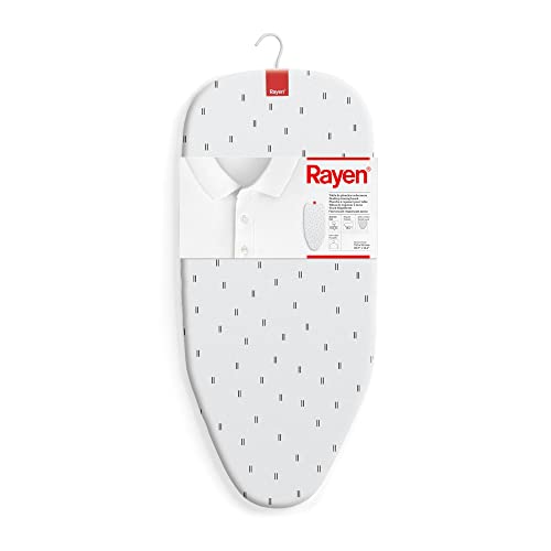 Rayen | Tabla de planchar Sobremesa | Plegable Compacta | Malla Metálica | Válida para Colgar | Estampada | Dimensiones: 73.5 x 31.5 cm